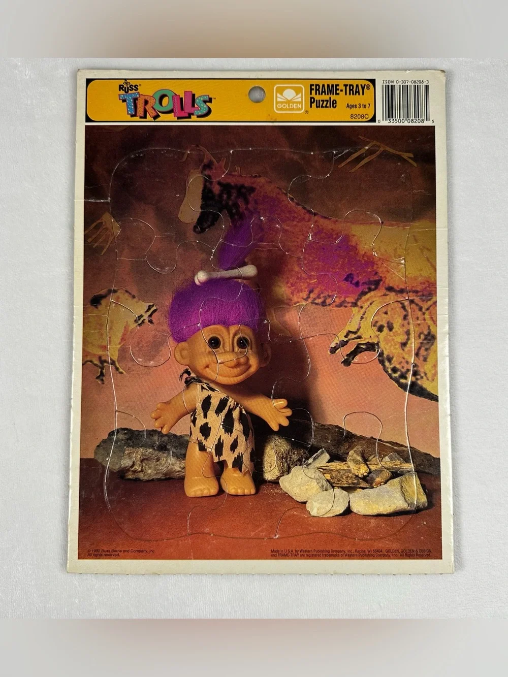 Vintage 12-Piece Kids Puzzles - Trolls and Hansel and Gretel